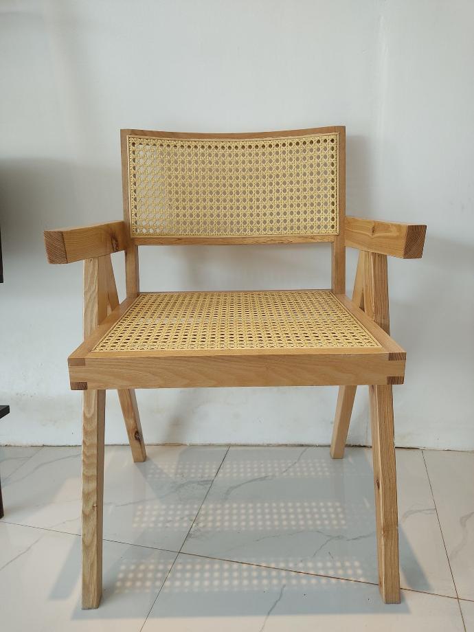 Ghế gỗ SOHO đan mắt cáo (GE10)
