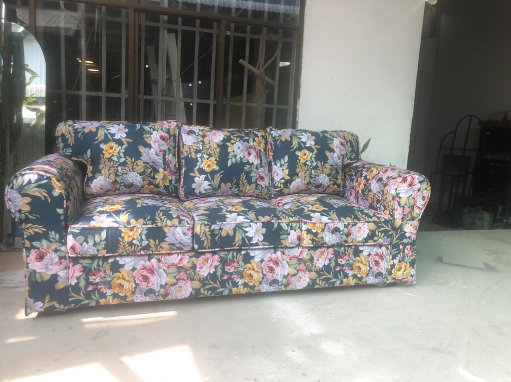 Ghế Sofa SOHO bọc vải hoa (GS8)